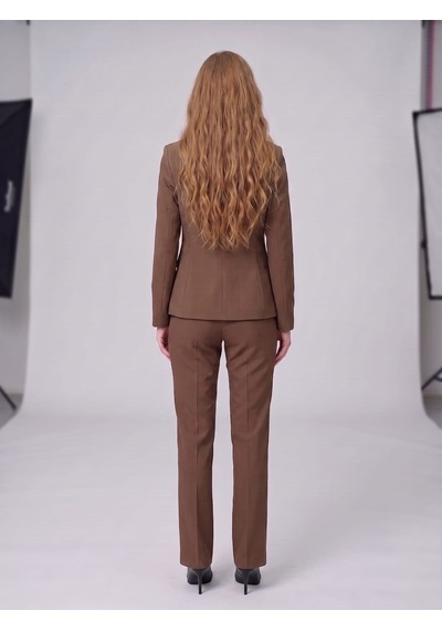 Prenses Kadın Blazer Takım Elbise Limited Edition Camel