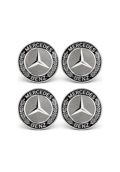 Mercedes Jant Göbeği Göbek Kapağı 4 Adet Jant Orta Kapak
