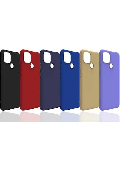 Realme C25 Kılıf Zore Biye Silikon Kılıf