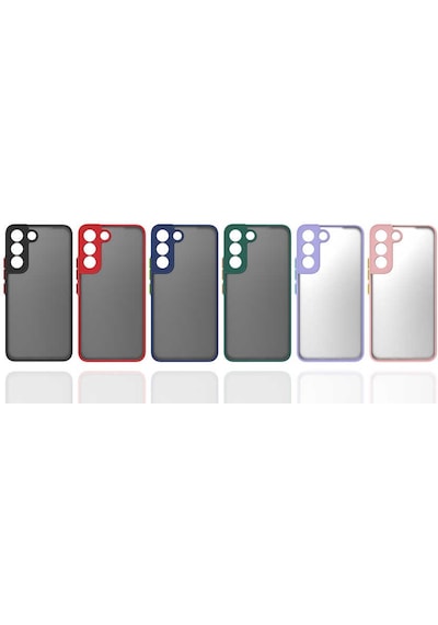 Galaxy S22 Plus Kılıf Zore Hux Kapak Koyu Yeşil