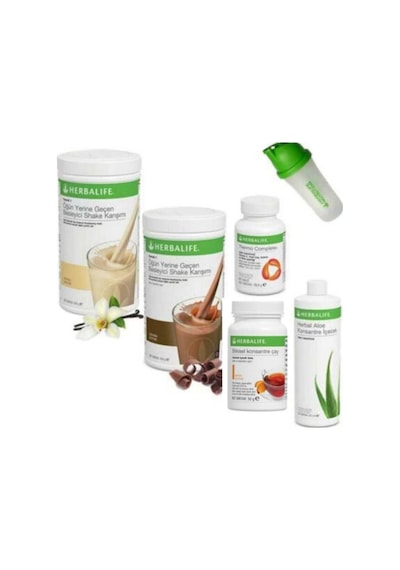 Herbalife ,çikolatalı Shake,vanilyalı Shake,şeftali Çay 50 Gr,aloe Vera Içecek,thermo Complet,shaker