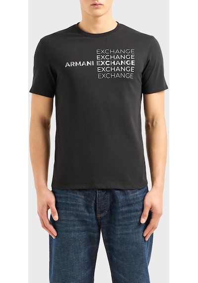 Armani Exchange Erkek T Shirt 3dztac Zj9tz 1200 Siyah