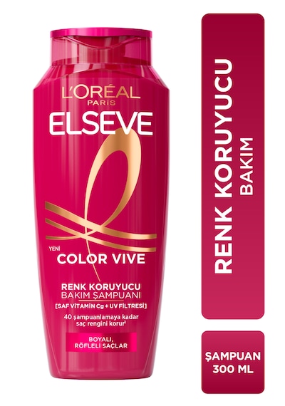 Elseve Color Vive Renk Koruyucu Bakım Şampuanı 300 ML