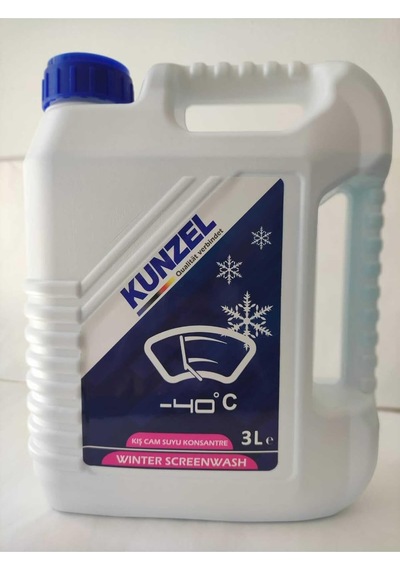 Kunzel Kış Cam Suyu Konsantre - 40 Derece 3 Litre