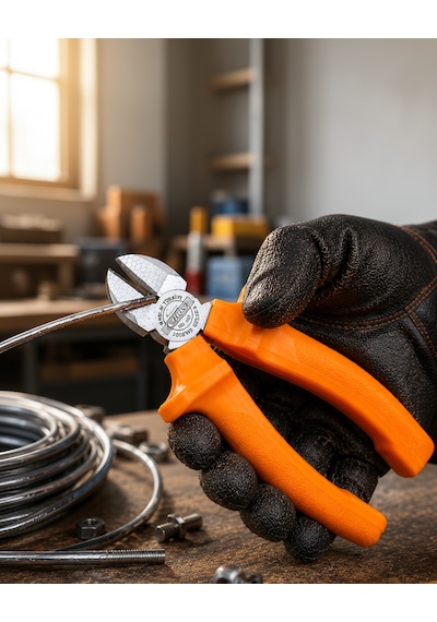 Ergonomik Saplı Hassas Kesim Sunan Dövme Çelik Yan Keski Diğer