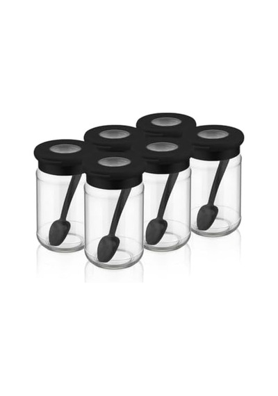 Life 6 Adet 400 Ml Kendinden Kaşıklı Baharatlık Seti Mıt1093 S
