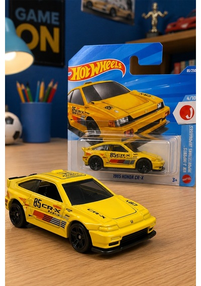 Hot Wheels 1985 Honda Cr-x - J-ımports Serisi Metal Oyuncak Araba Çok Renkli