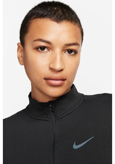 Nike Dri Fit Swift Half Zip Wool Slim Fit Running Top Kadın Yarım Fermuar Yaka Koşu Sweatshirt Siyah Siyah Nike Dri Fit Swift Half Zip Wool Slim Fit Running Top Kadın Yarım Fermuar Yaka Koşu Sweatshirt Siyah Siyah