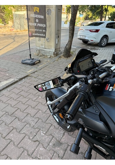 Motosiklet Yarasa Ayna H2 Ayna Gidon Üstü Arasmoto