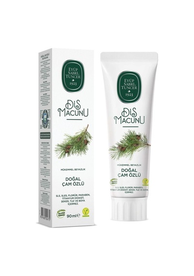 Mey İthalat Doğal Diş Macunu 90 Gr Çam Özlü Renkli
