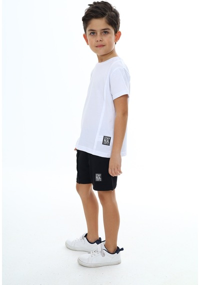 Toontoy Kids Toontoy Erkek Çocuk Şortlu Takım Siyah