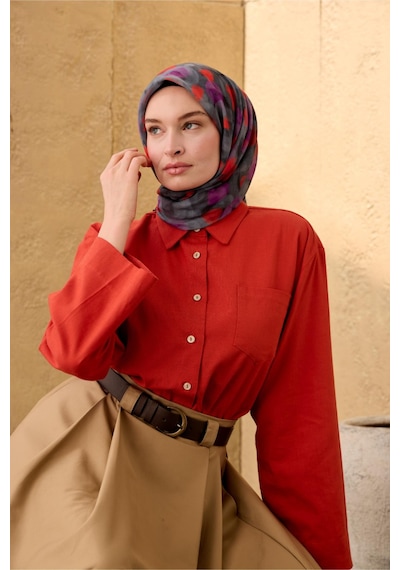 Silk Home Soft Eşarp 73098 Siyah