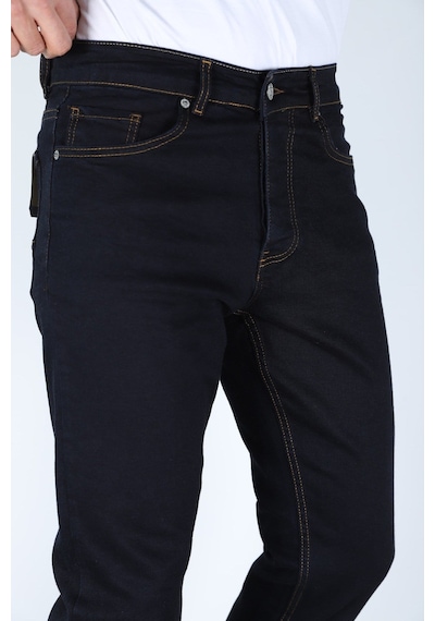 Myrab Denim Erkek Regular Fit Yıkamasız Görünümlü Kot Pantolon Zift Lacivert Myrab Denim Erkek Regular Fit Yıkamasız Görünümlü Kot Pantolon Zift Lacivert