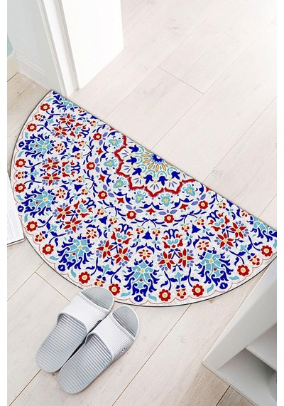 Dekoratif Kapı Önü Paspas, Dış Mekan/ev İçi/banyo/mutfak/yatak Odası/giriş Paspasları Model 3 Çok Renkli