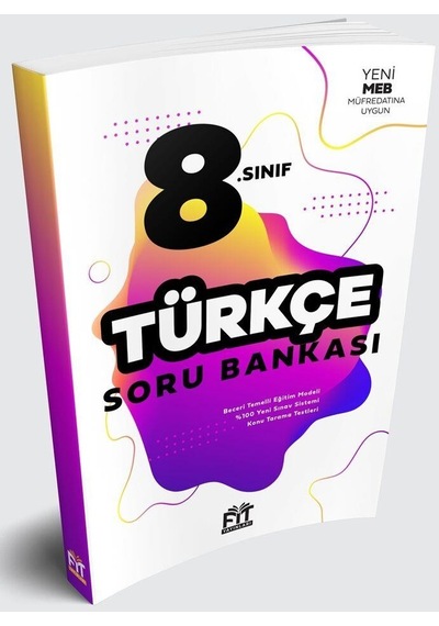 8. Sınıf Türkçe Soru Bankası Fit Yayınları