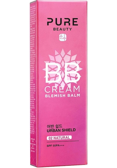 Pure Beauty Gözenek ve Leke Görünümünü Azaltıcı BB Cream SPF50 02 Natural