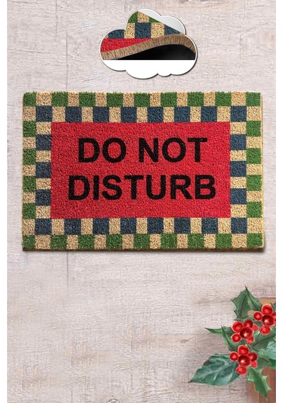 Coco Disturb 40x60 Cm Doğal Koko Kıl Paspas,hindistan Naturel Kapı Önü Paspası Kahverengi