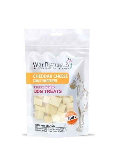 Warfnaturals Freeze Dried - Çedar Peynirli Köpek Ödül Maması 40 Gr-21132