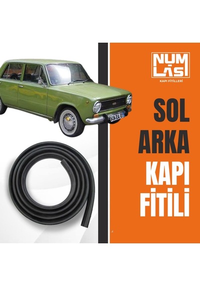 Fiat Murat 124 Sol Arka Kapı Fitili-a Kalite-numlas-nm3176