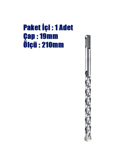 Sgs Sds Plus Matkap Ucu 19mm 210mm, Matkap Ucu