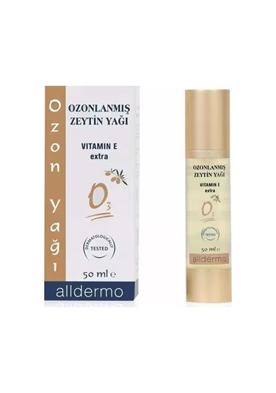 Alldermo Ozonlanmış Zeytin Yağı 50 Ml