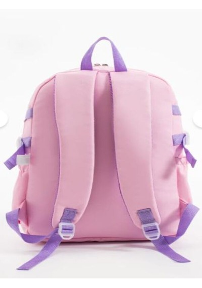 Trg Polo Lila Rooxy Renkli Kore Kawaii Ayıcıklı Okul Çantası Seti Sırt Çantası+beslenme Çantası+kalemlik