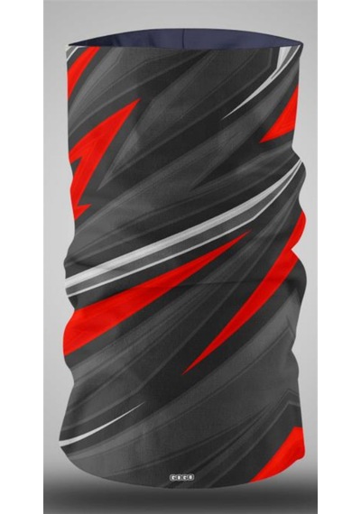 Kırmızı Gri Çizgili Buff Modeli