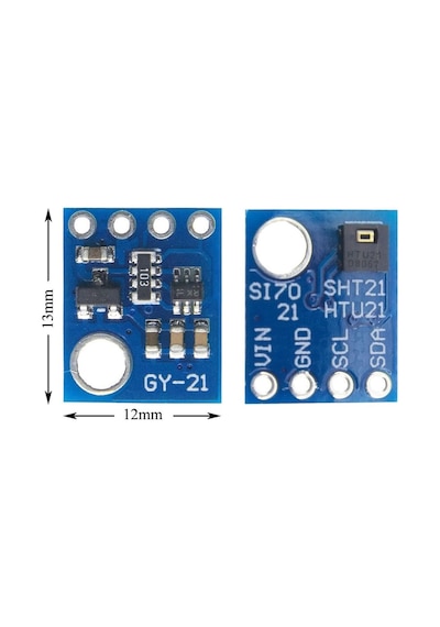 Htu21 5v Sıcaklık Ve Nem Sensör Modülü Iıc I2c Yüksek Hassasiyet Iıc Dijital Nem Sensörü Klima