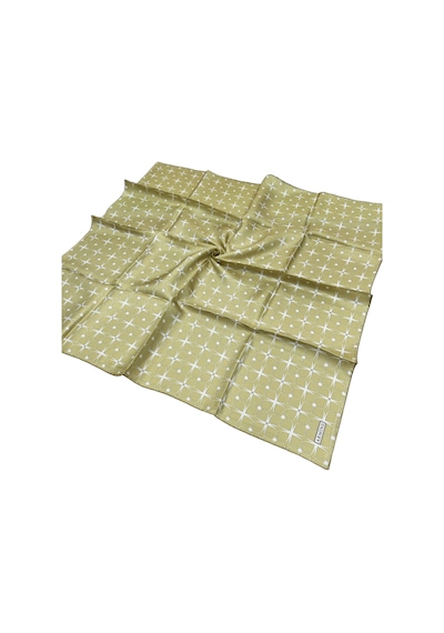 Armine İpek Eşarp 2025 Kış - 9207-35 Twill - Yağ Yeşili