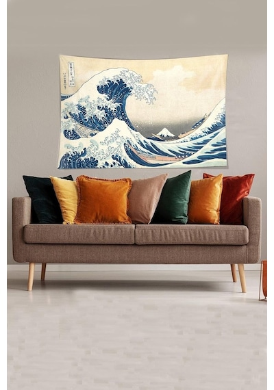 Pelangi Bej-mavi Katsushika Hokusai Serisi Leke Tutmaz Kadife Kumaş Duvar Örtüsü Duvar Halısı Tapestry Ywll372, 14 Çok Renkli Pelangi Bej-mavi Katsushika Hokusai Serisi Leke Tutmaz Kadife Kumaş Duvar Örtüsü Duvar Halısı Tapestry Ywll372, 14 Çok Renkli