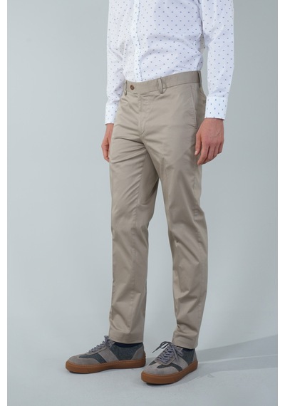 Bisse Bej Pamuklu 4 Cepli Erkek Basic Spor Pantolon Pns25y25105 07 Bej