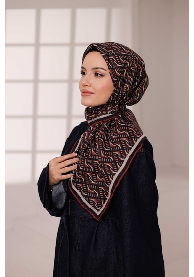 Mimiyum D S Model Soft Eşarp Kiremit