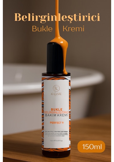 K K-care Cosmetics Kıvırcık Saçlar Için Bukle Belirginleştirici Kremi 150 ML