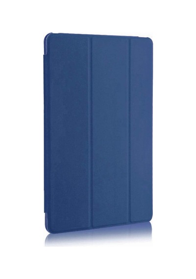 Apple İpad Pro 12.9 2022 6. Nesil İçin Kılıf A2436-a2764-a2437-a2766 Slim Translucent Back Smart Cover Lacivert İpad Pro 12.9 2022 İle Uyumlu Kılıf - Lacivert