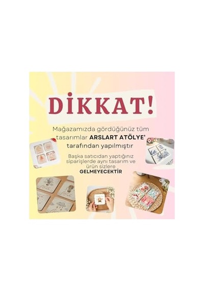 Turkuaz Mermer Desenli Doğal Taş Bardak Altlığı - 4'lü Set Çok Renkli