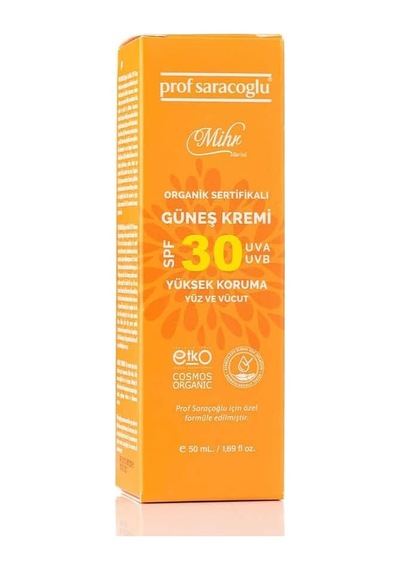 Mihr Organik Güneş Kremi Spf30 50g