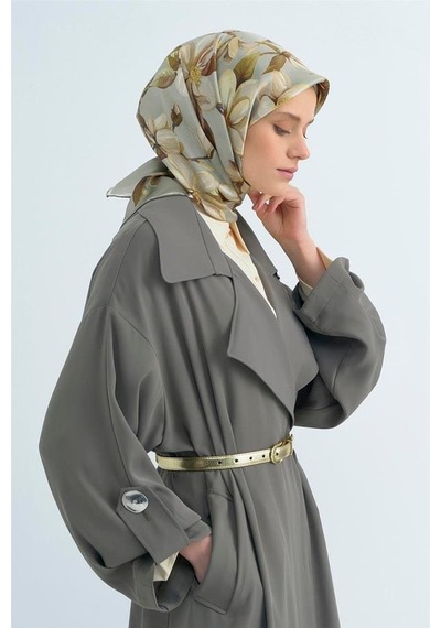 Armine İpek Eşarp 2026 Yaz - 9524-31 Mint Yeşili Sura