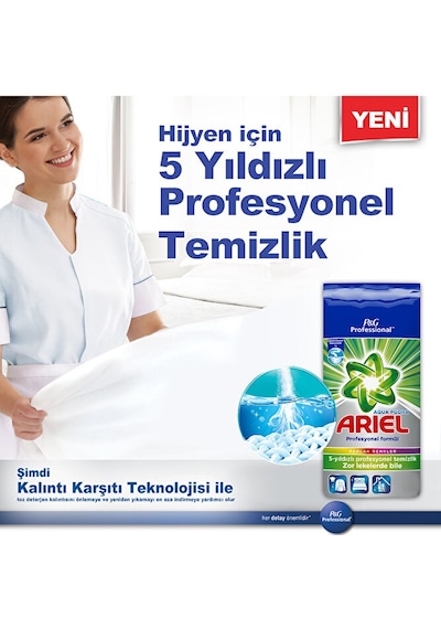 Ariel Professional Toz Çamaşır Deterjanı Parlak Renkler 10 Kg 2950 ML