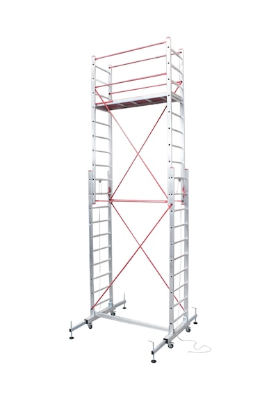 Beykon 6 Metre Alüminyum Tekerlekli Mobil Platform İskele