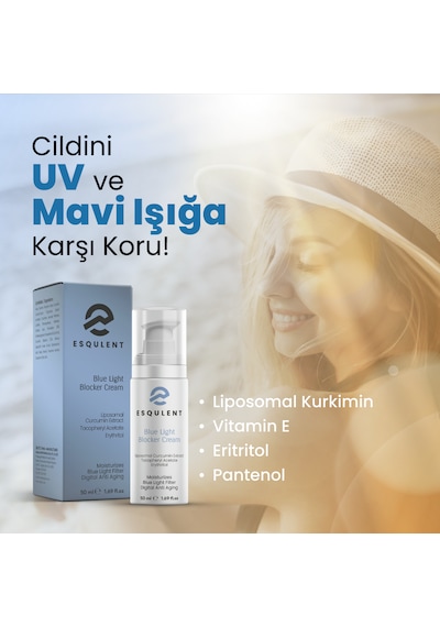 Esqulent Blue Light Blocker Mavi Işık Korumalı Krem 50 ML