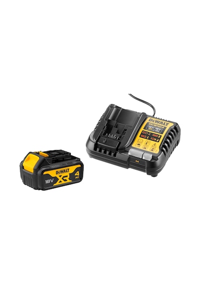Dewalt 4,0 Ah Şarj Seti Dcb1104 18v Lı-ıon Akü Şarj Cihazı+dcb182-xj 18 Volt / 4,0 Ah Li-ıon Akü