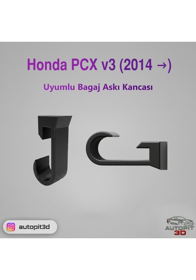 Honda Pcx V3 2014 Uyumlu Bagaj Askı Kancası