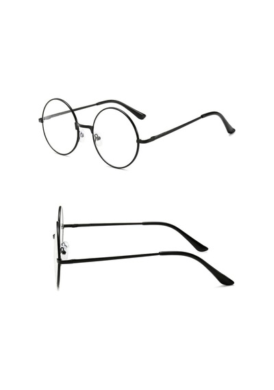Unısex Mavi Işık Engelleyici Şeffaf Harry Potter Gözlük Siyah - 633702479 Siyah