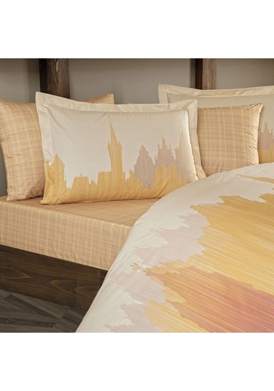 Taç Butik Alba Pamuk Percale Nevresim Seti Çift Kişilik Turuncu 000000001000051320 Turuncu