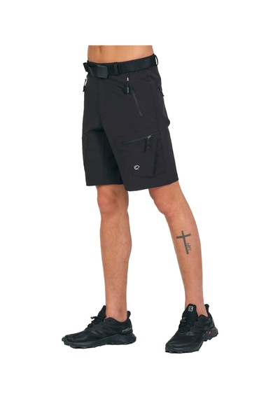 Q&steinbock Erkek Outdoor Şort Sparta-23595 Siyah