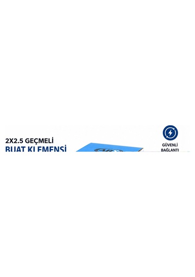 100 Adet 2li 2x2.5 Kablo Geçmeli Mandallı Buat Klemensi Bx40 Diğer