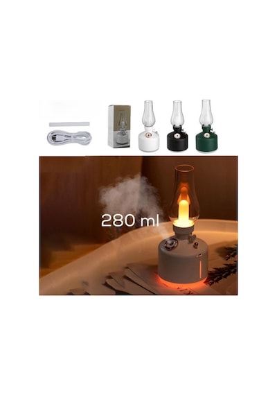 Gaz Lambası Tasarımlı Hava Nemlendirici