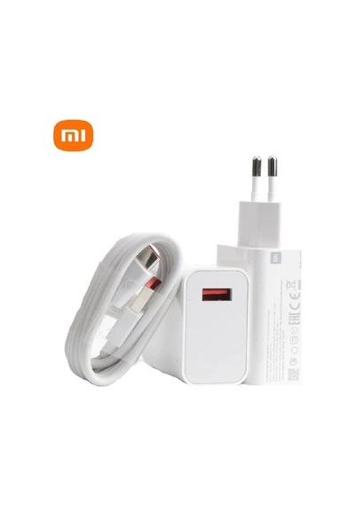 Gregoss Xiaomi Ve Poco 33 Watt 5a Mdy 11 Ez Turbo Şarj Aleti Başlık+kablo Set Kutusuz Turuncu Uçlu