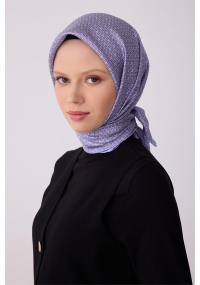 Belli İpek Eşarp - 4317-36 Mor Twill