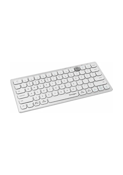 Kensington Çok Cihazlı Çift Kablosuz Kompakt Klavye K75502us Silver Compact Wireless